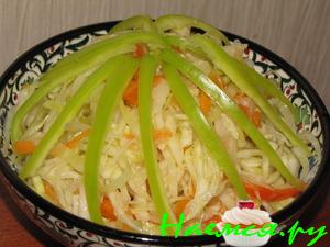 Капуста остренькая в маринаде