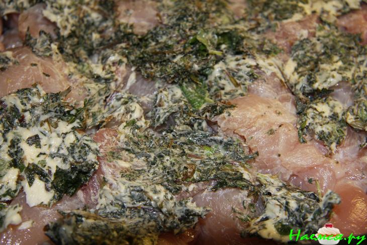 Курица с мятой Курица с мятой