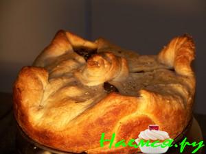 Пирог грибно-овощной мой вариант