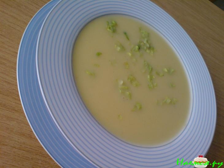 Крем-суп из кольраби