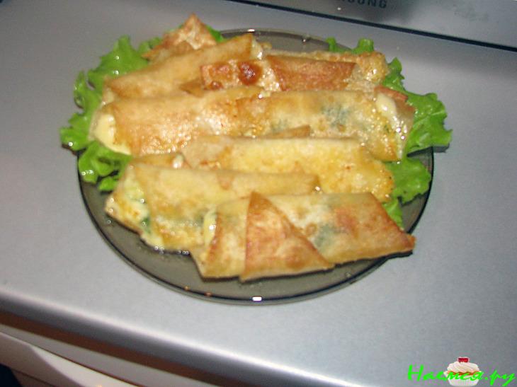 Горячий завтрак в армянском лаваше