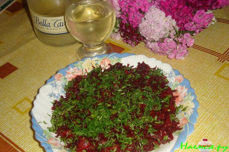 Гарнир из свеклы