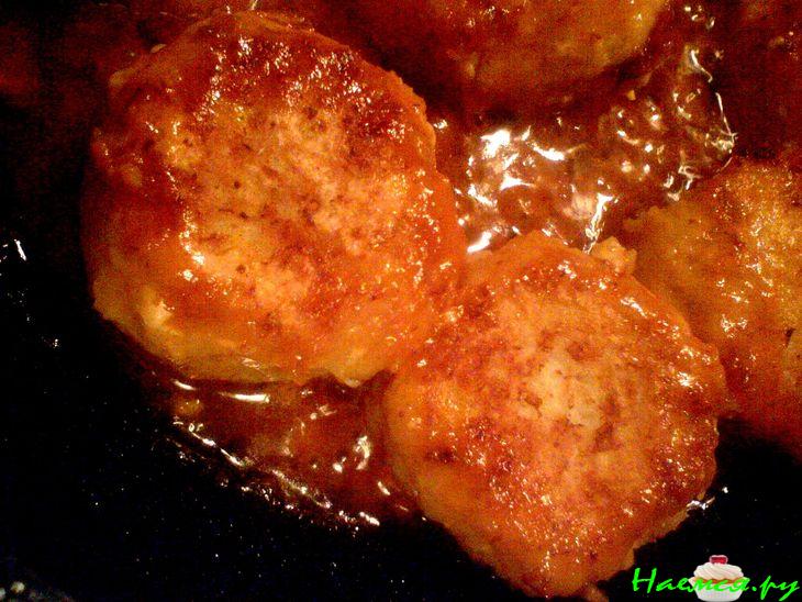 Рыбные шарики с начинкой