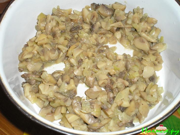 Куриные конвертики с грибами