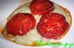 Суп-пюре из овощей с помидорами