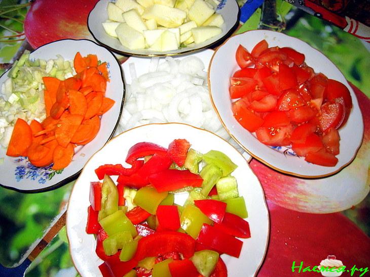 Ужин из филе курицы