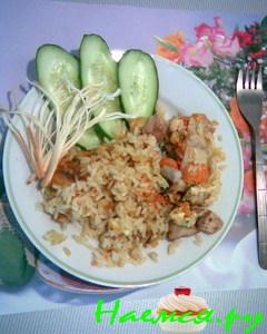 Пловчик "Рис с минтаем"