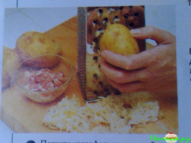 Рости из картофеля и копченого бекона Рости из картофеля и копченого бекона