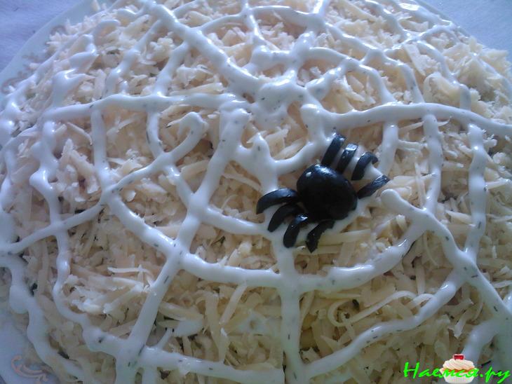 Салат "Паучок"