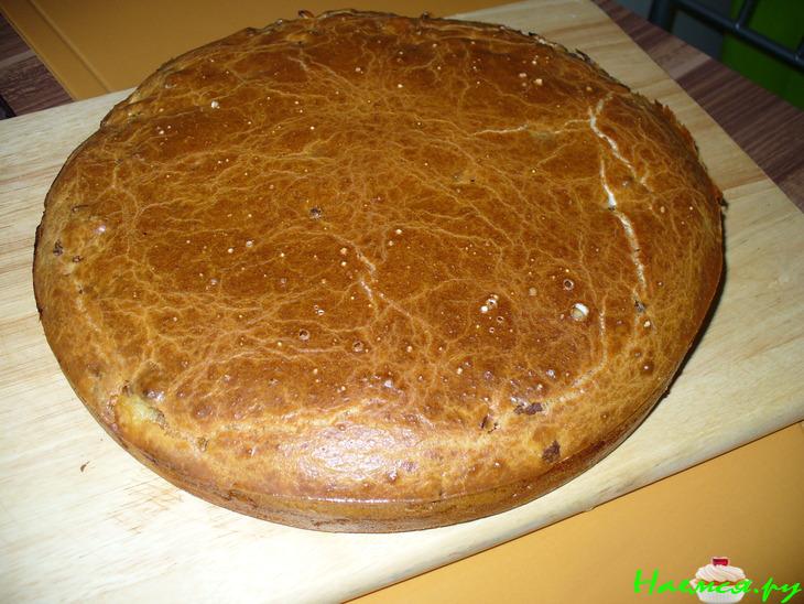 Очень нежный мясной пирог с кабачком (быстрого приготовления)