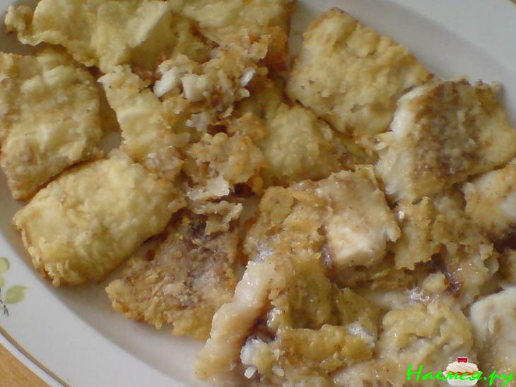 Рыба под "шубой" из шпината