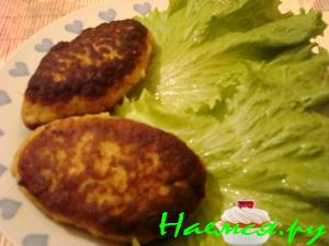 Нежные рыбные котлеты (вариант)