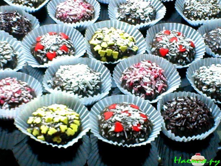 Конфеты шоколадные со сгущенкой Конфеты шоколадные со сгущенкой