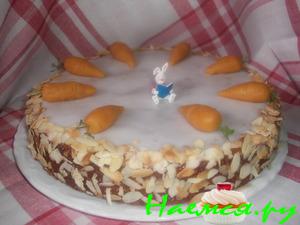 Морковно-ореховый пирог