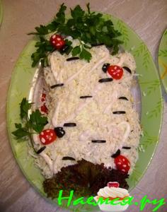Салат "Березка"