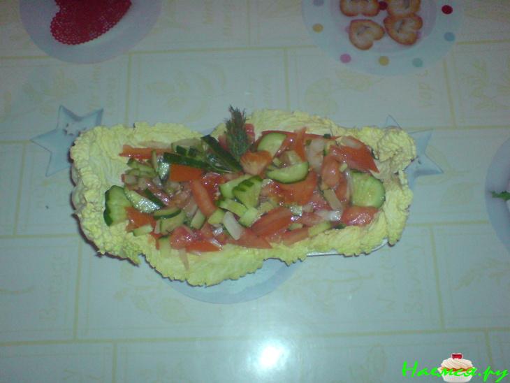 Спагетти + грибочки