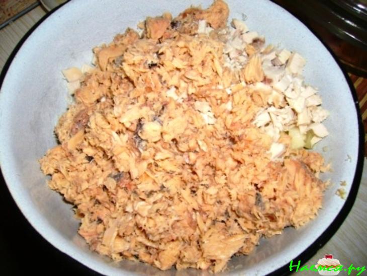 Салат "Бычок"