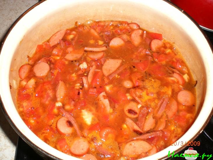 Быстрый суп (очень неполезный, но очень вкусный) Быстрый суп (очень неполезный, но очень вкусный)