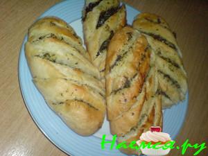 Багеты с Пармезаном и чесноком