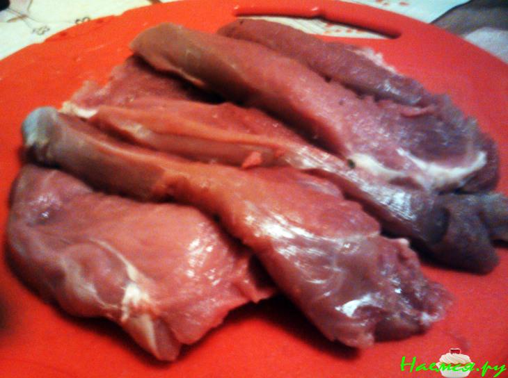 Телятина с винной заправкой Телятина с винной заправкой