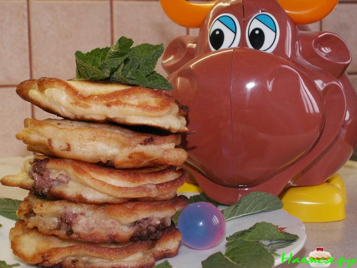 Ленивые беляши "Весёлая компания" (или оладушки с припёком)