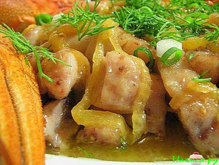 Карп по-императорски в русском стиле