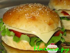 Гамбургеры по-домашнему