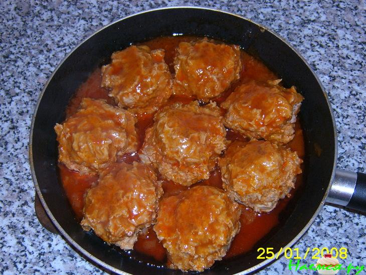 Ежики куриные с рисом Ежики куриные с рисом