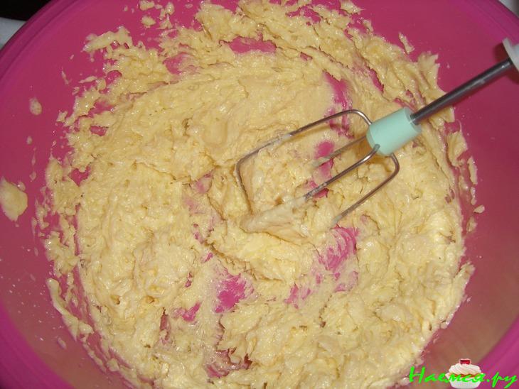 Песочный пирог с заварным кремом и яблочком!!!