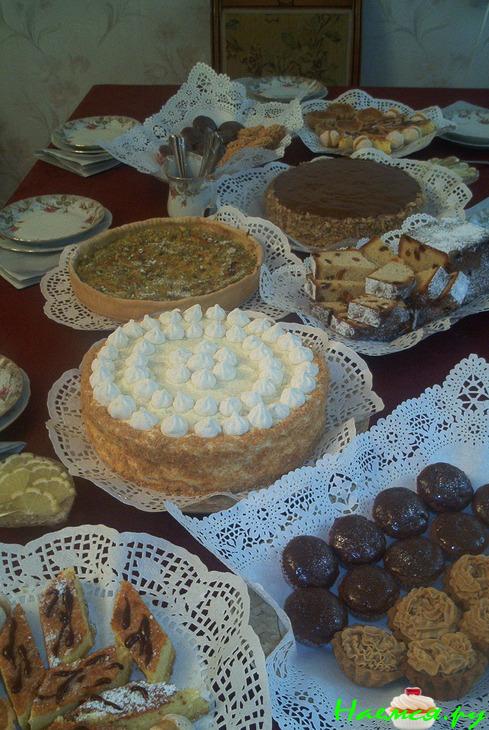 Тарт фруктовый с киви и яблоком