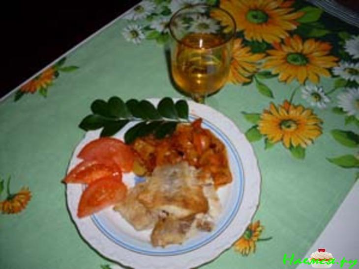 Рыба в овощном соусе Рыба в овощном соусе