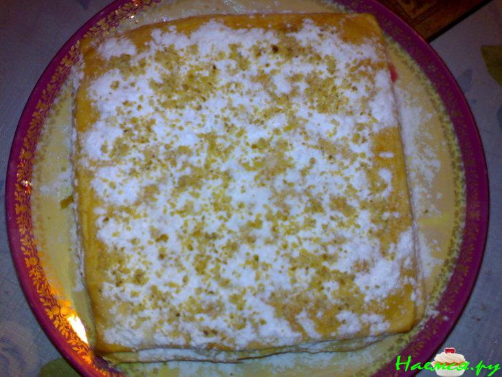 Постный пирог с яблоками Постный пирог с яблоками