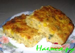 Запеканка с вермишелью и кукурузой "Обжорка" Запеканка с вермишелью и кукурузой "Обжорка"