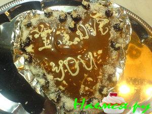 Торт "Валентинов день"