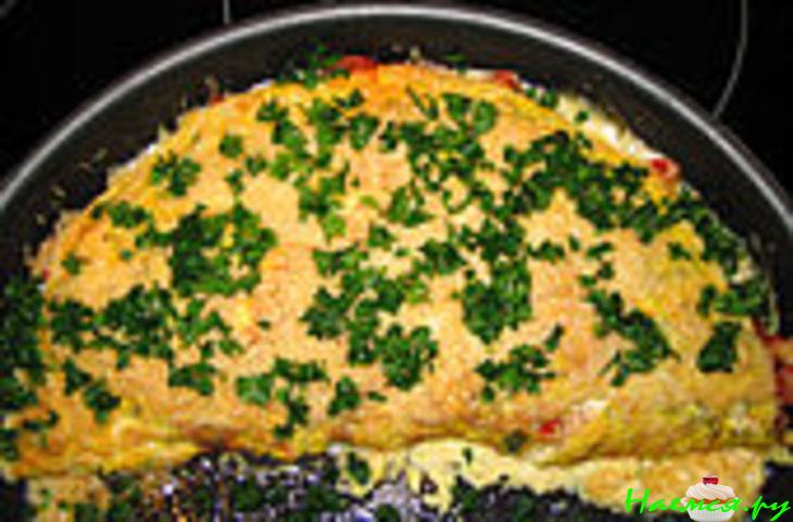 Омлет-калцоне на завтрак Омлет-калцоне на завтрак