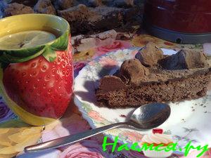 Торт "Трюфельный" с шоколадным кремом