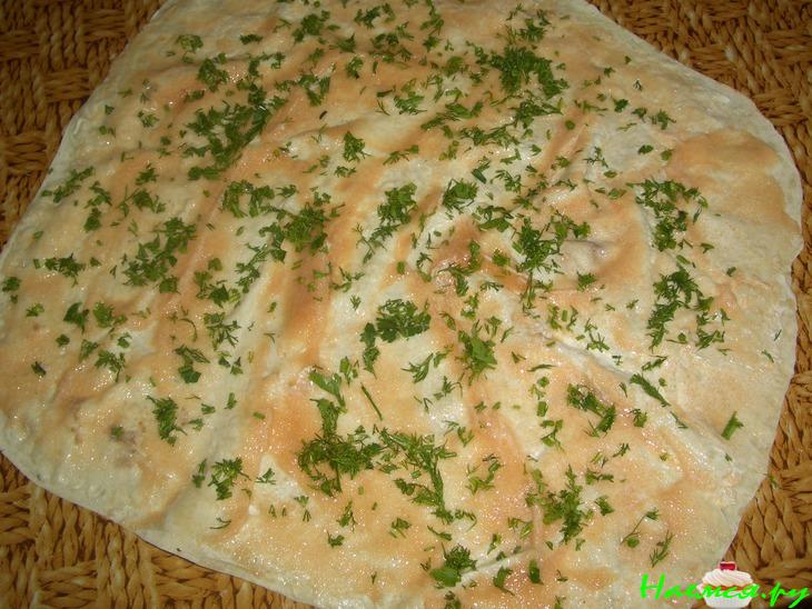 Рулет с икрой минтая из лаваша