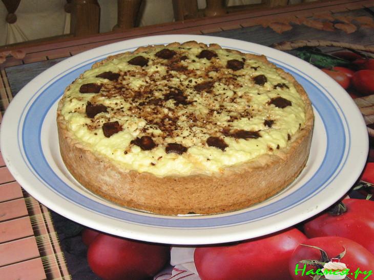 Пирог песочный с сыром Пирог песочный с сыром