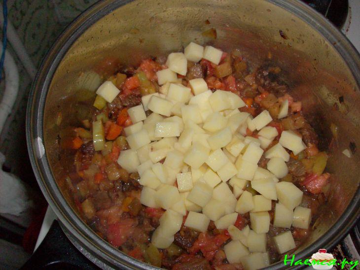 Лагман со спагетти Лагман со спагетти