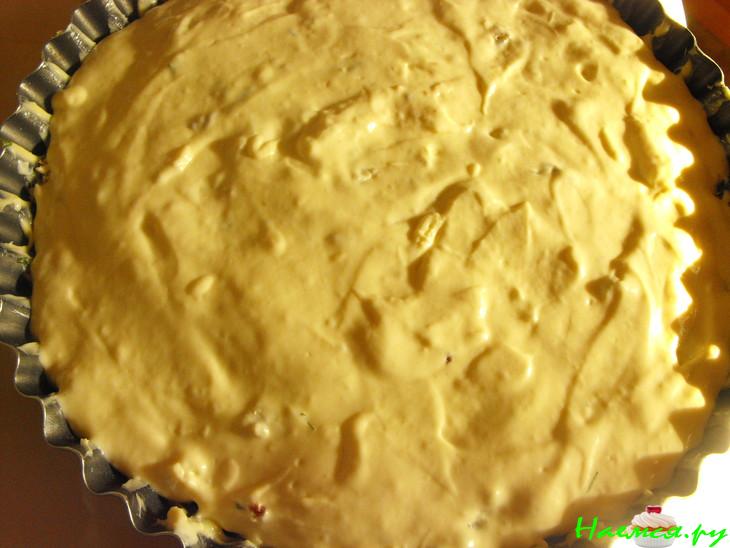 Пирог с тунцом, яйцом и сыром Пирог с тунцом, яйцом и сыром