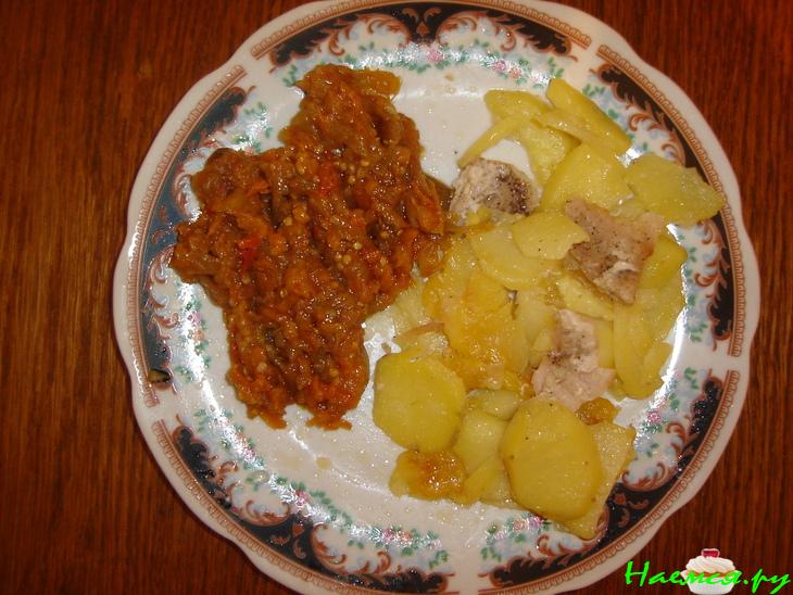 Баклажаная икра Баклажаная икра