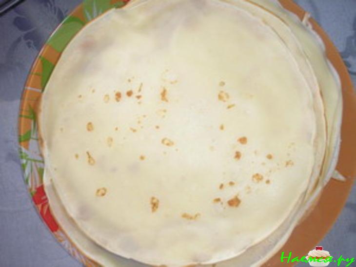 Рулетики блинные с семгой