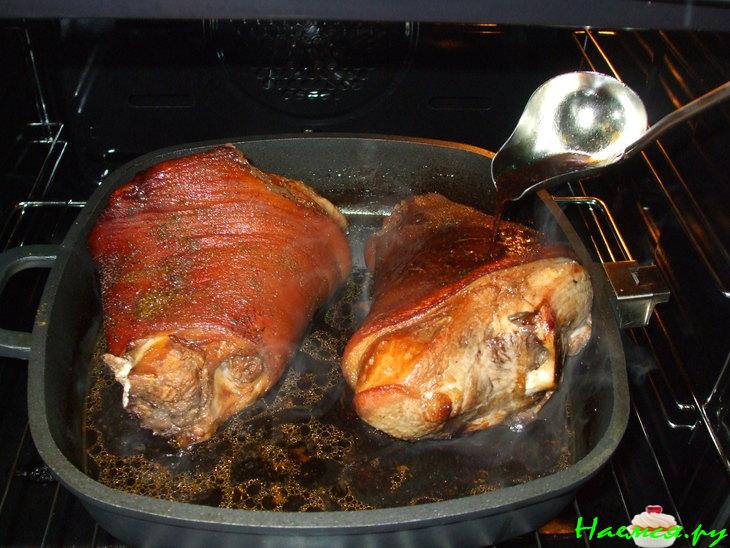 Рулька "пьяная"