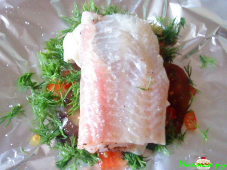 Конвертики с рыбой