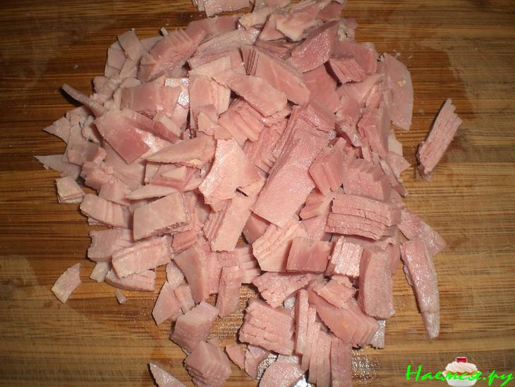 Салат с ветчиной "Экзотика" Салат с ветчиной "Экзотика"