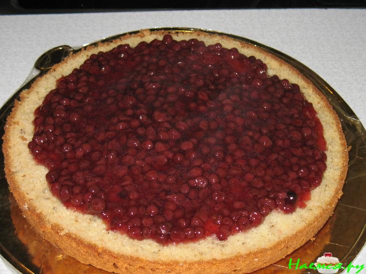 Торт &laquo;Брусничная мечта&raquo;