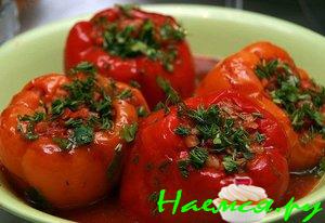 Фаршированный болгарский перец