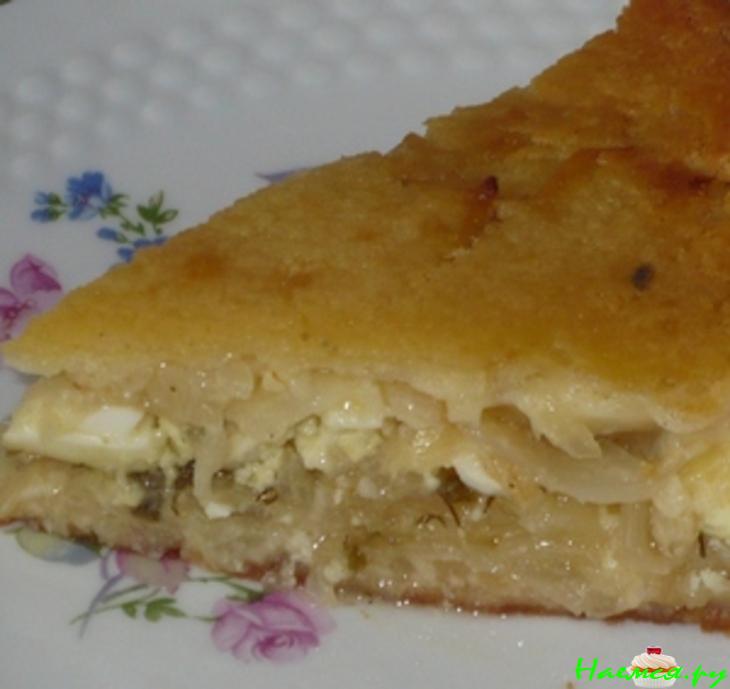 Пирог с капустой "Нежность" (заливной)