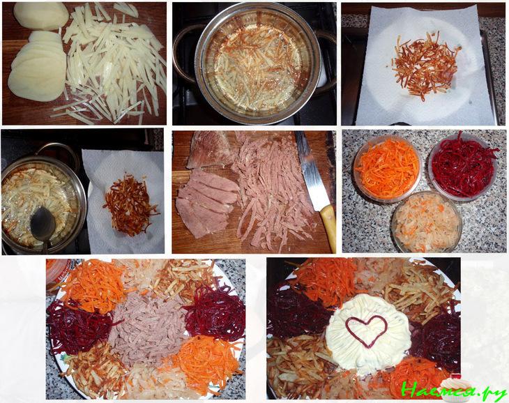 Салат "По-татарски"