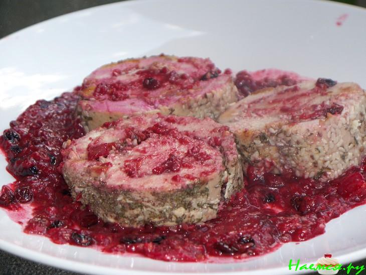 Рулет из куриной грудки